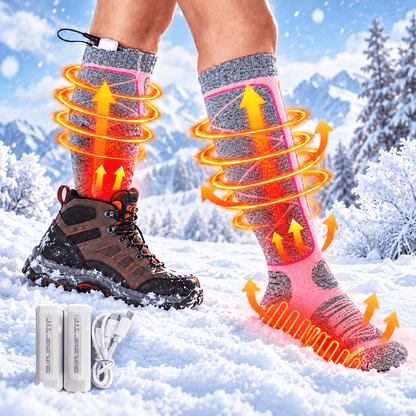 Rechargeable Heated Socks – Adjustable Heat for Cold Weather
