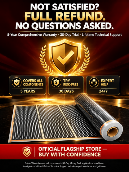 【Heats Up in 5 Seconds】German High-Tech Graphene Wall Heater