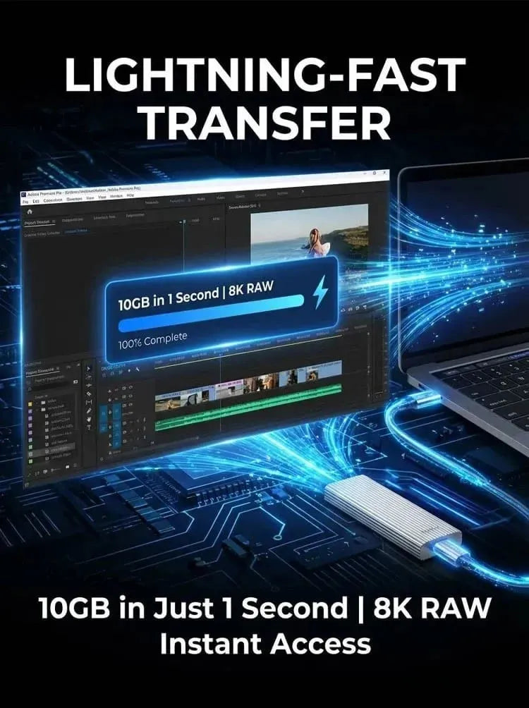 🏆Flash Sale⚡ 50K+ Sold 16TB Large-Capacity Type-C Mini Portable SSD
