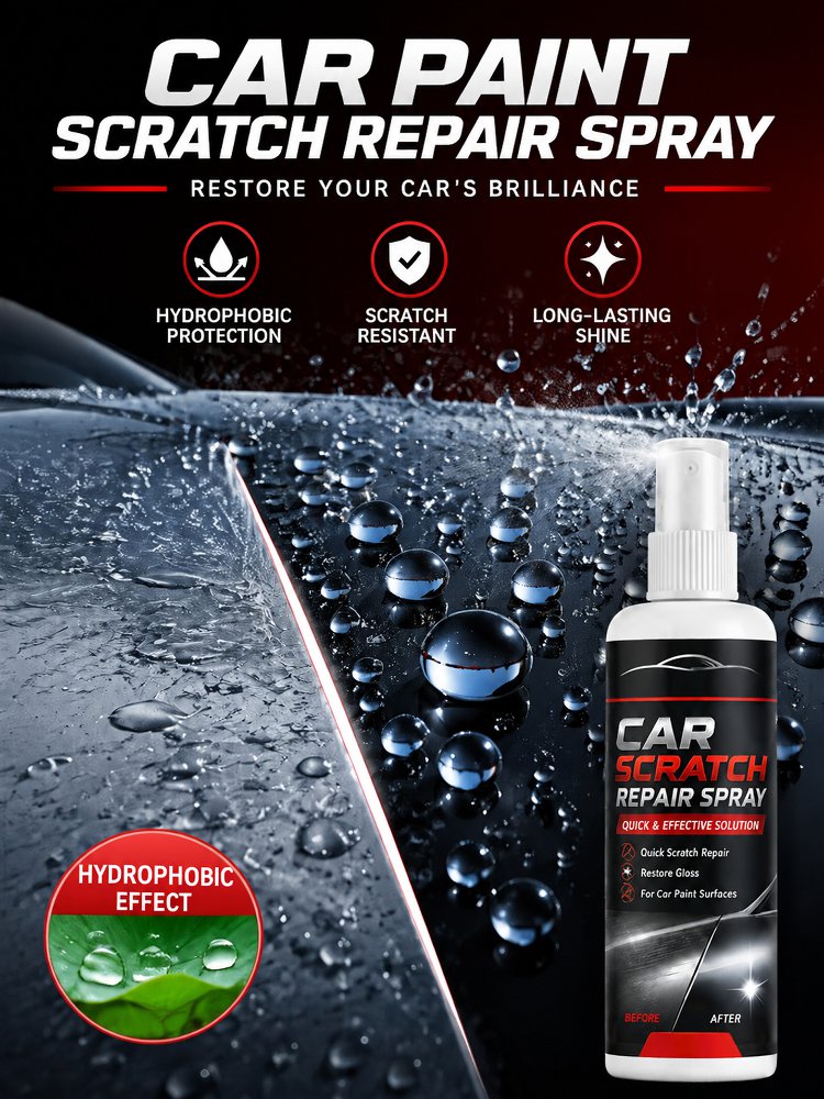 [One Spray to Remove Scratches] Car Paint Scratch Repair Spray