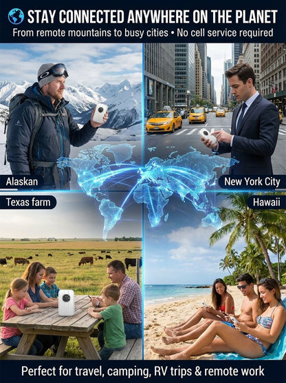 Next-Gen Satellite WiFi6+ Portable Router - 300Mbps Stay connected all day with our pocket router- Nationwide Clearance