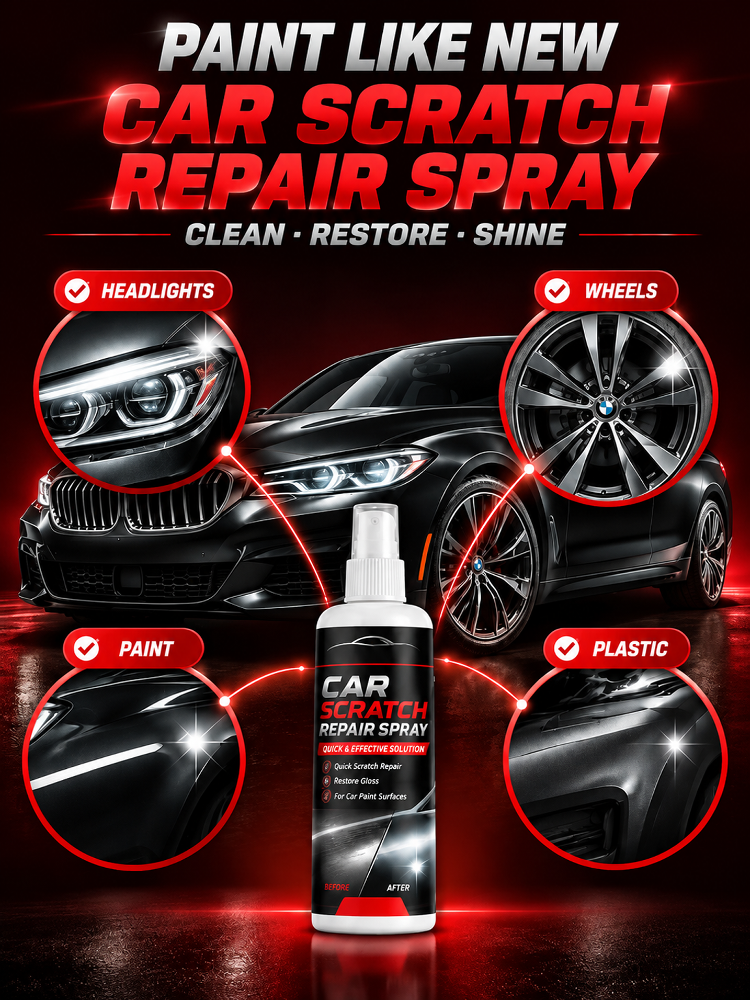 [One Spray to Remove Scratches] Car Paint Scratch Repair Spray