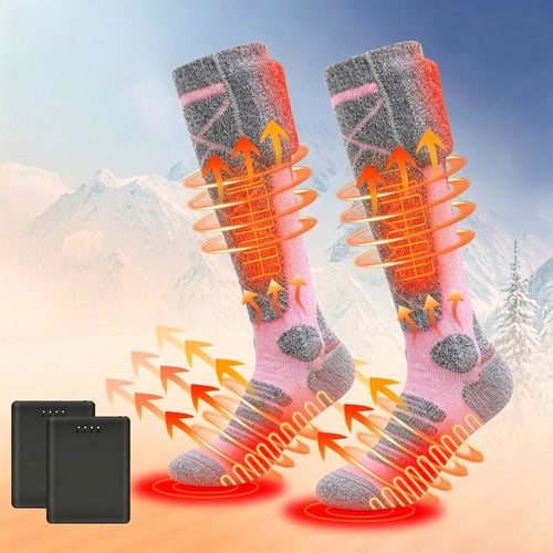 Rechargeable Heated Socks – Adjustable Heat for Cold Weather
