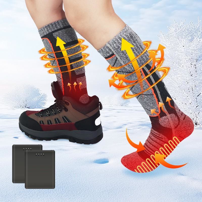 Rechargeable Heated Socks – Adjustable Heat for Cold Weather