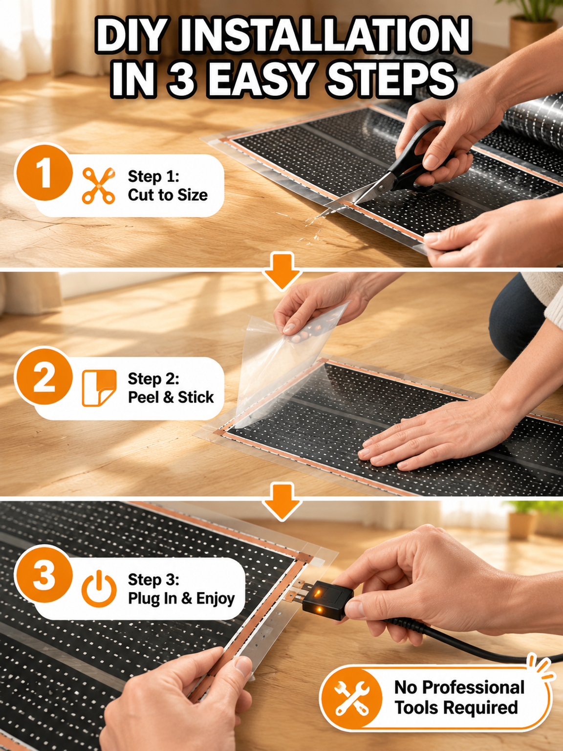 【Heats Up in 5 Seconds】German High-Tech Graphene Wall Heater