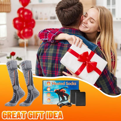 Rechargeable Heated Socks – Adjustable Heat for Cold Weather