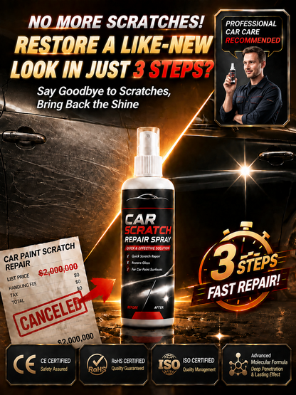 [One Spray to Remove Scratches] Car Paint Scratch Repair Spray